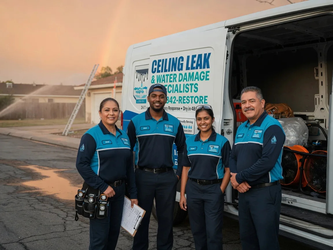 Ceiling Leak Cleanup company in New Portland, ME