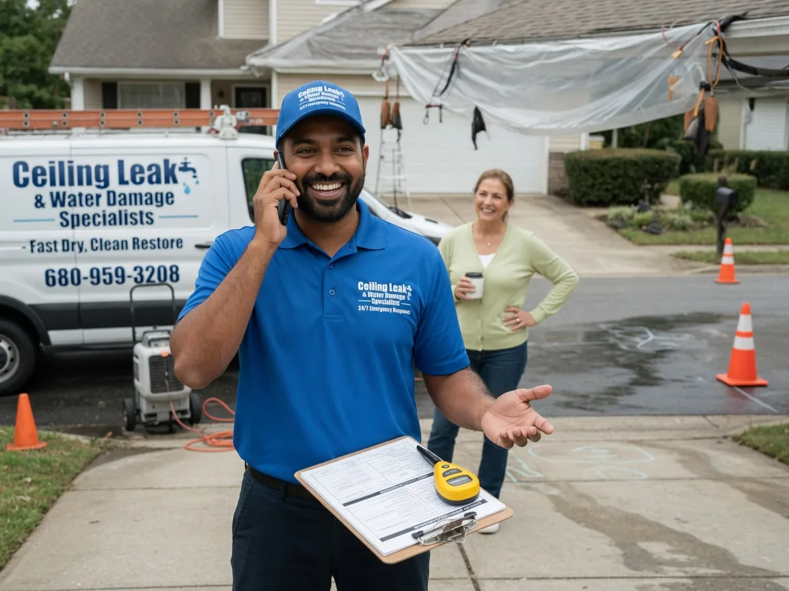 Ceiling Leak Cleanup New Portland, ME FAQs